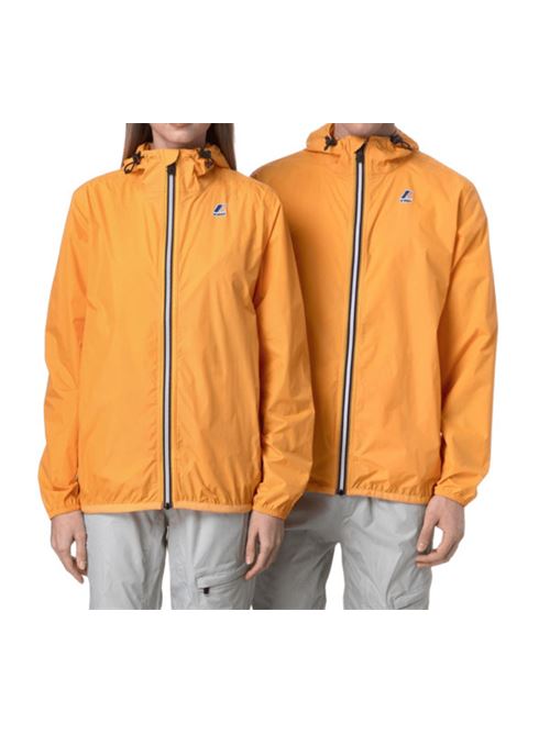 giubbotto unisex corto nylon arancio K-WAY | K2123ZW026